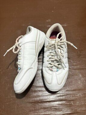 VARSITY CHEERLEADER II WHITE SNEAKERS FOR GIRL SIZE 6.5